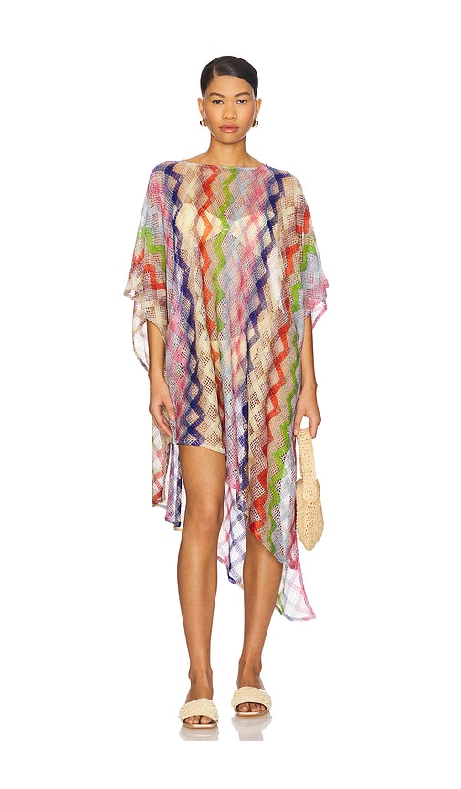 Long Cover Up in Blue,Red. - size L (also in M, S, XS) - Missoni - Modalova