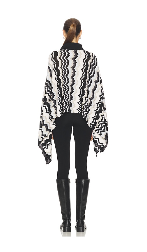  Missoni Poncho Poncho In Black. 