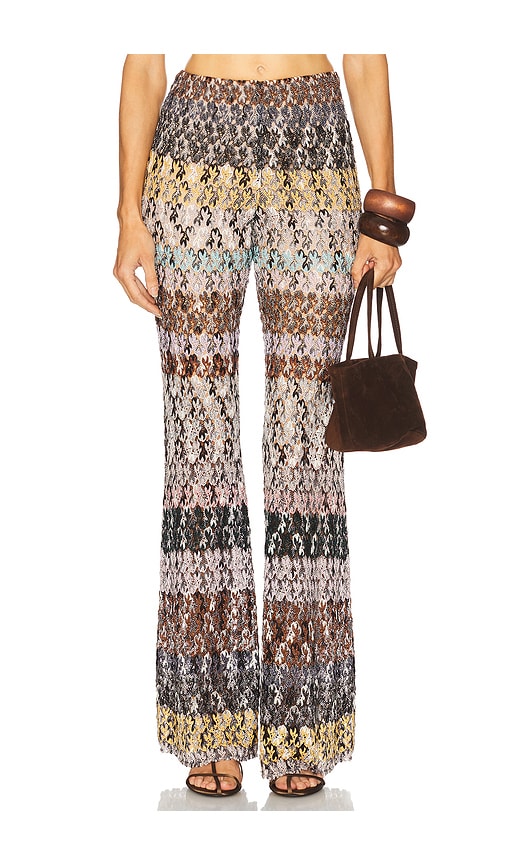 Trouser in Brown. - size 36/0 (also in 38/2, 40/4, 42/6, 44/8) - Missoni - Modalova