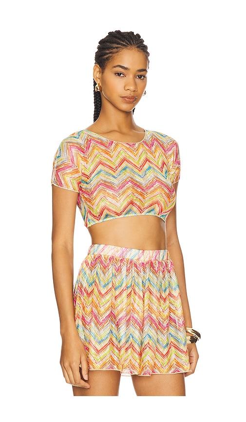 Missoni Top In All Over Multi Tetris