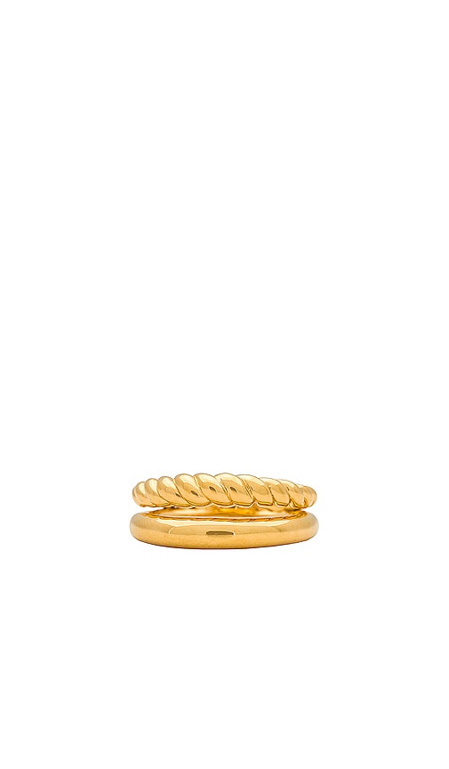 Missoma Radial Ring In Gold