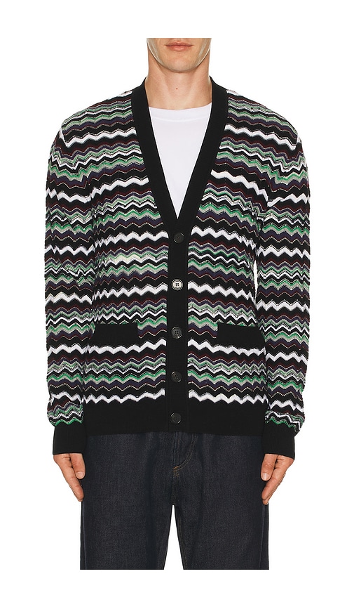 Missoni Buttoned Cardigan In Black