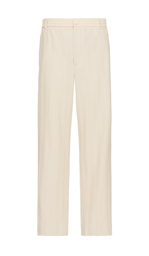 Shop Missoni Tone On Tone Trouser In 시멘트