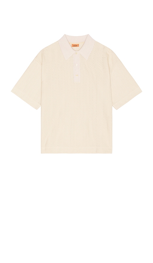 Shop Missoni Short Sleeve Polo In Beige