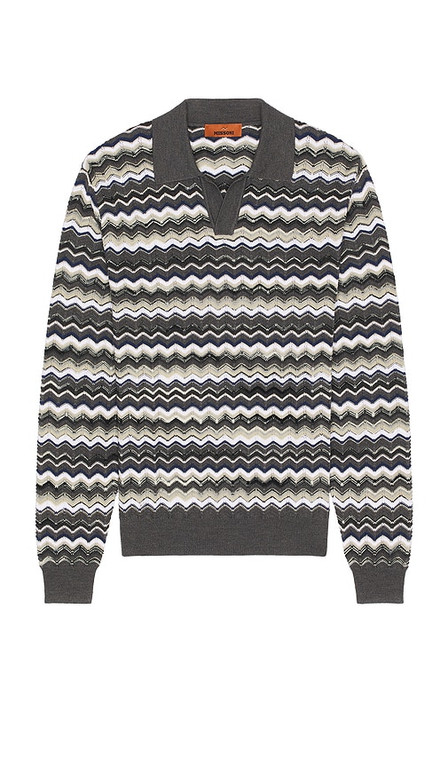 Long Sleeve Polo en . Taille 46. Also en 50 - Missoni - Modalova