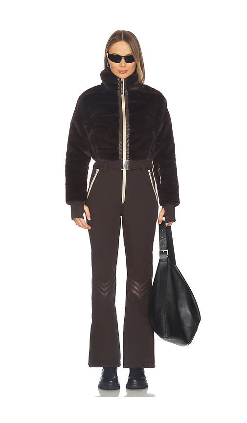 My Sunday Ski Faux Fur Altitude Ski Suit