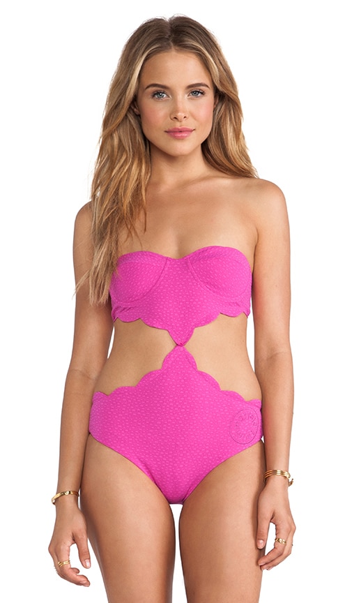 Cut Out Scallop One Piece