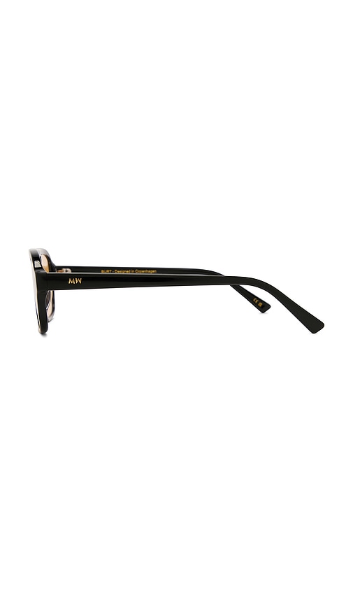  Messyweekend Burt Sunglasses In Black. 