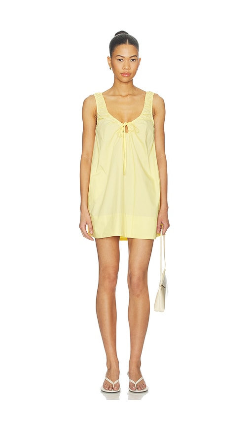MADISON THE LABEL Jacey Dress in Yellow. - size L (also in M, S)