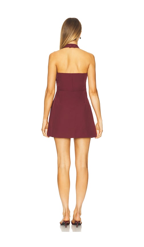  Madison The Label Kleid Gloria In Burgundy. Größe Xs. Also In S, M, L, Xl, Xxs. 