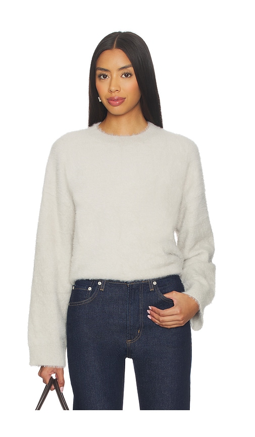 Madison The Label Angelina Knit Sweater In Gray