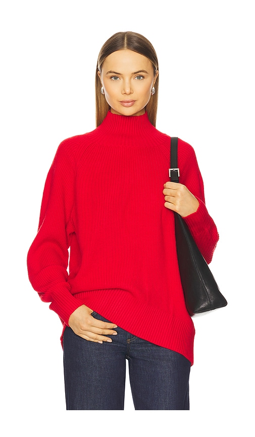 Madison The Label Thala Knit Sweater In Orange