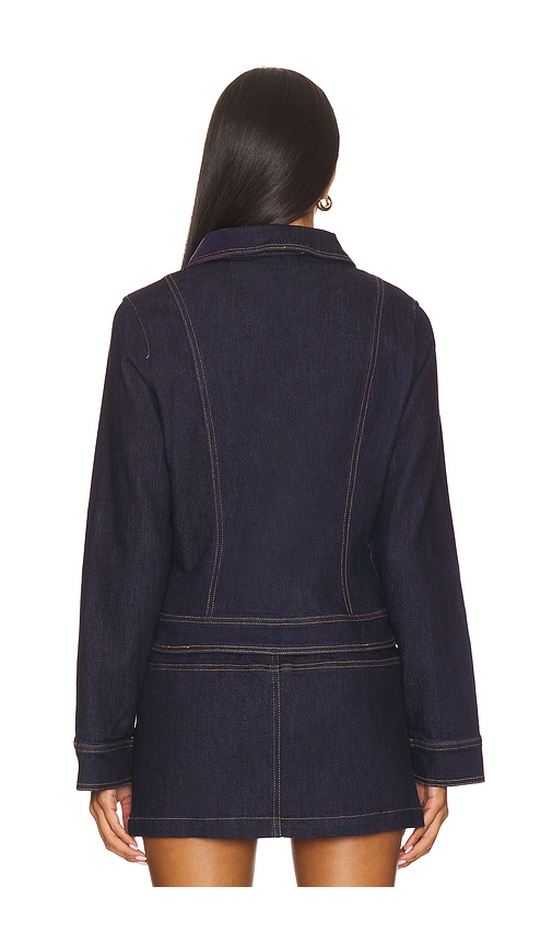  Madison The Label Anja Jacket In Blue. Size S. Also In Xs, M. 