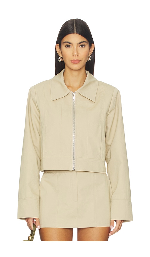 Madison The Label Nikolas Jacket In Gray