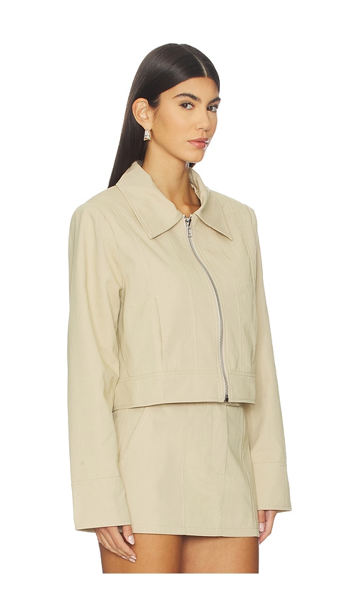  Madison The Label Jacke Nikolas In Beige. Größe Xs. Also In S, L, Xl/1x. 