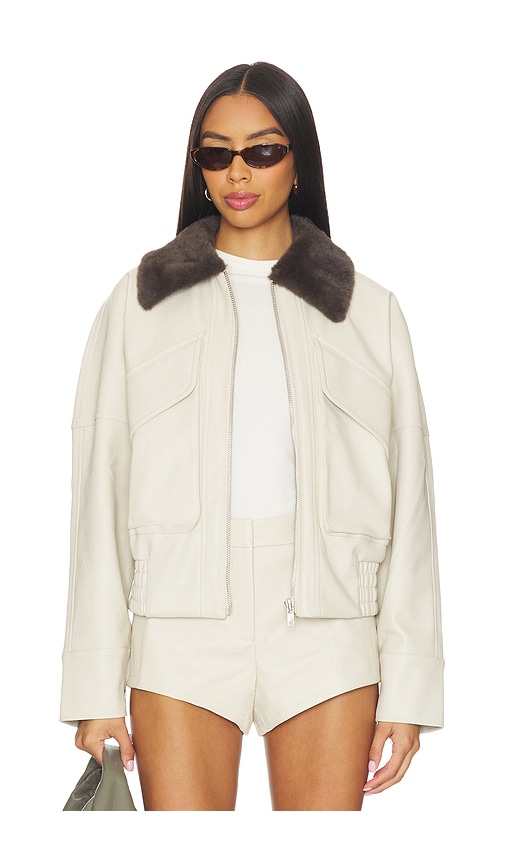 MADISON THE LABEL x REVOLVE Chappell Jacket With Faux Fur Collar