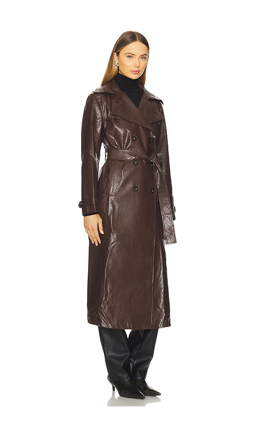  Madison The Label Trenchcoat Hutson In Chocolate. Größe Xs. Also In S, M, L, Xl. 