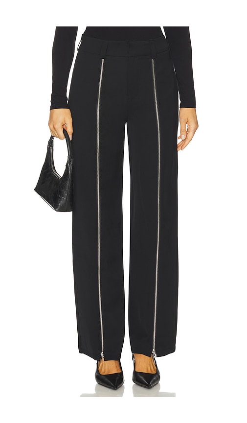 Madison The Label Corey Zip Pant In Black