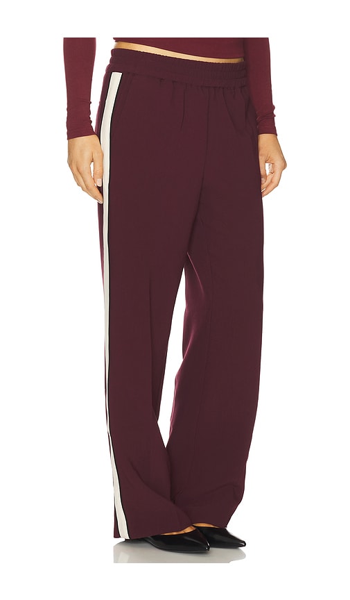 Madison The Label Brianna Pant In Burgundy