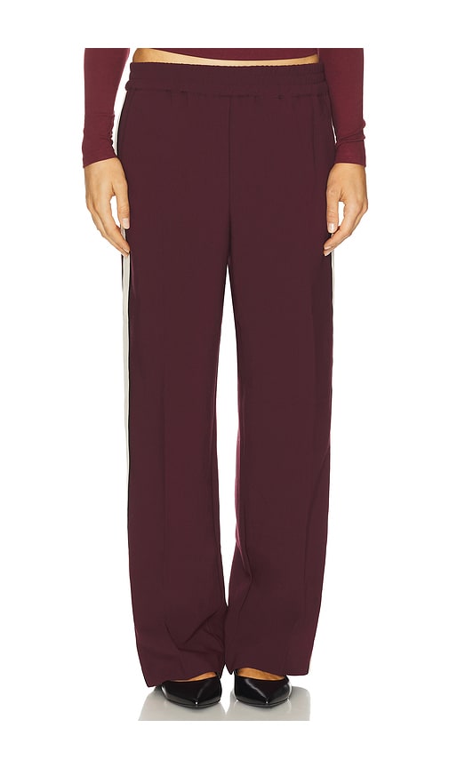 Madison The Label Brianna Pant In Burgundy