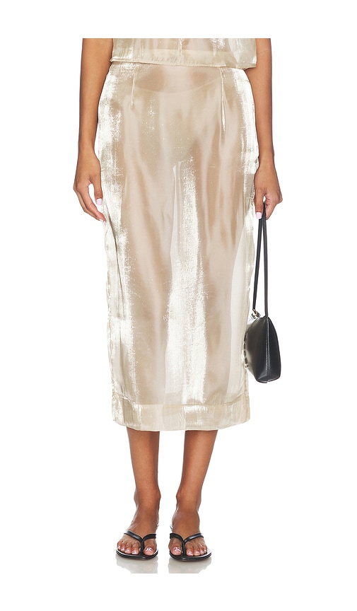 MADISON THE LABEL JUPE KNOX en Beige Taille XS Also en S M L XL 109$