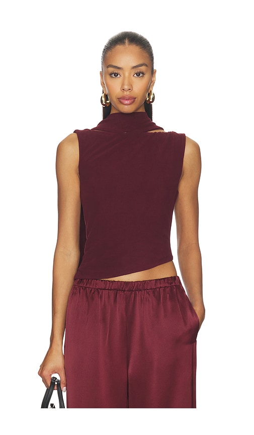 MADISON THE LABEL Netta Scarf Top
