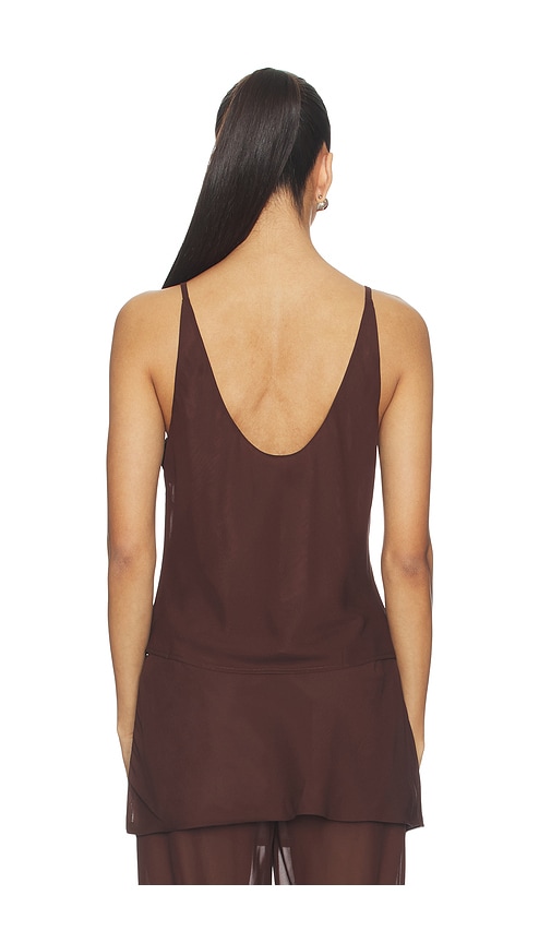  Madison The Label Tank-top Anastasia In Chocolate. Größe Xs. Also In M, L. 