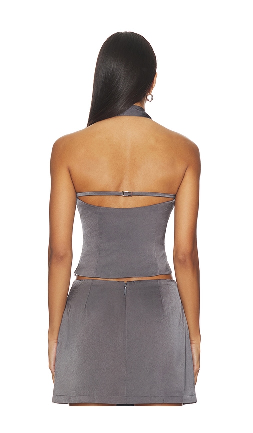  Madison The Label Oberteil Chelsea In Charcoal. Größe S. Also In L, Xl/1x. 