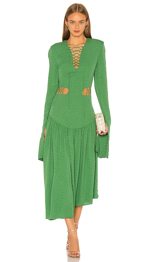 Lace Up Dress
