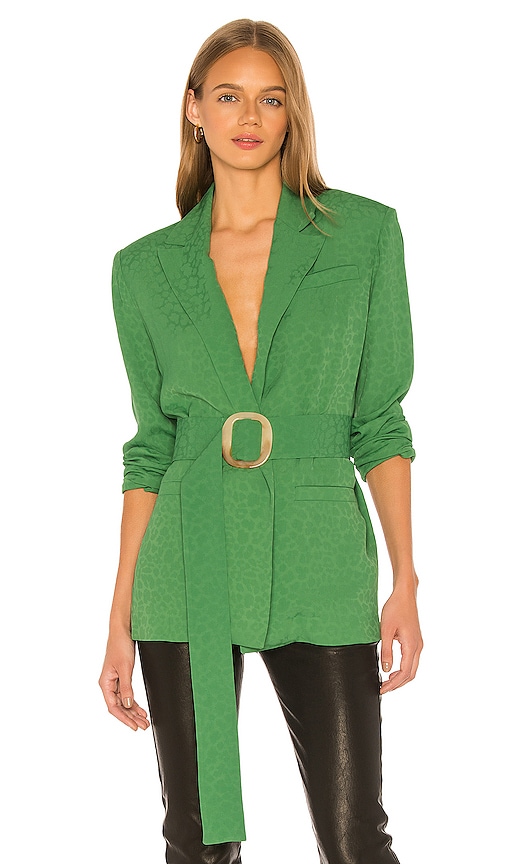 Lightweight Belted Blazer