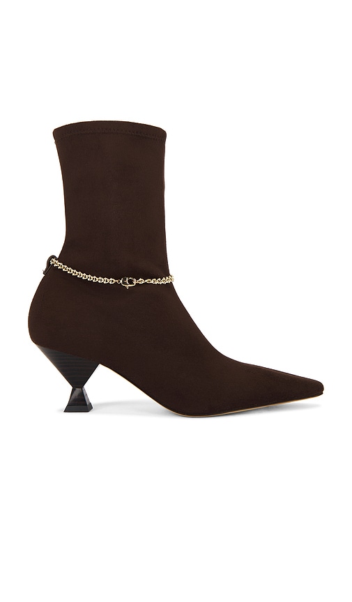 Nausica Stretch Boot in Chocolate. - size 39 (also in 38, 40)