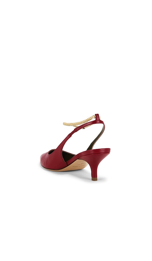  Maria Luca Felicia Slingback Heel In Red. Taglia 36. Also In 36.5, 37, 37.5, 38, 38.5, 39, 39.5, 40. 
