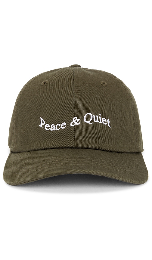 Shop Museum Of Peace And Quiet Wordmark Dad Hat In 橄榄色