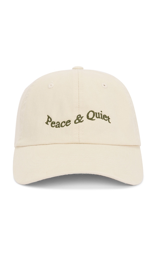 MUSEUM OF PEACE AND QUIET WORDMARK DAD HAT 