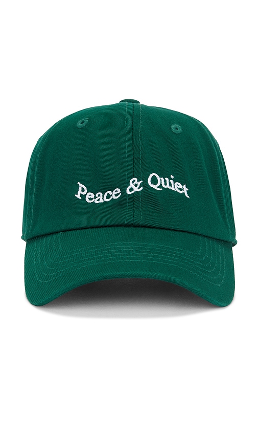 Museum of Peace and Quiet Wordmark Dad Hat in Pine