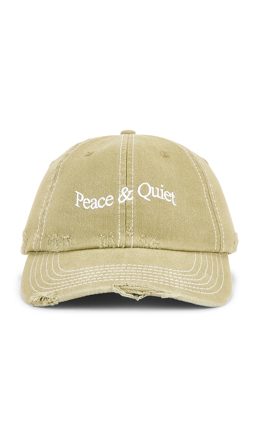 Museum of Peace and Quiet Wordmark Reverse Stitched Dad Hat