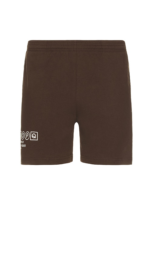 Shop Museum Of Peace And Quiet Simple Living Sweatshorts In Brown