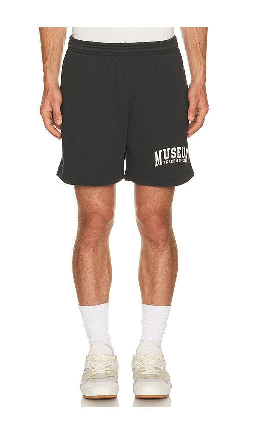 Museum of Peace and Quiet SHORT MOLLETON UMPQ en Black Taille S Also en XS M L XL1X 69 €
