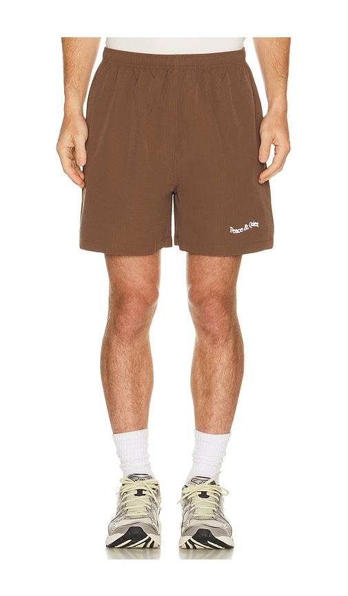 Museum of Peace and Quiet SHORT WORDMARK en Brown Taille L Also en XS S M 124 €
