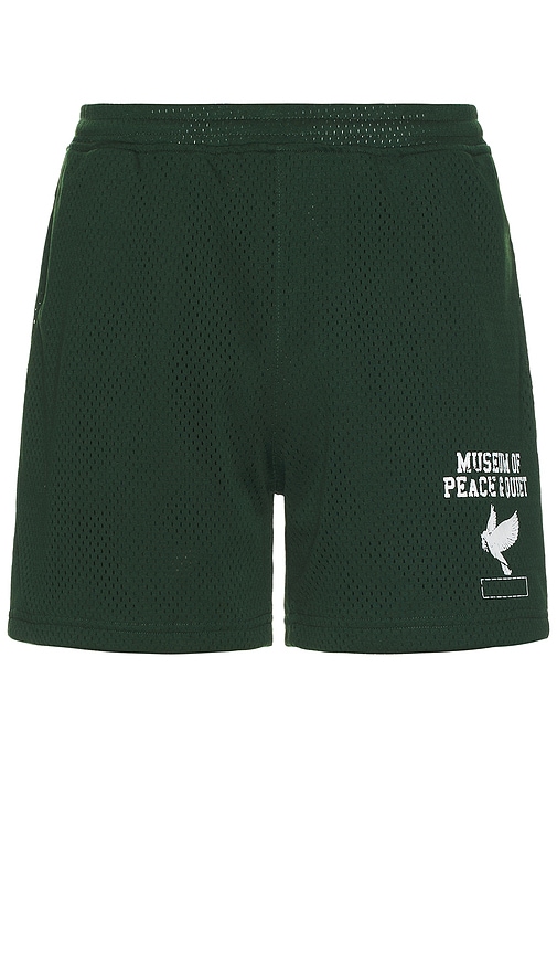 Shop Museum Of Peace And Quiet P.e. Mesh Short In 森林绿