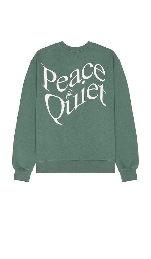 MUSEUM OF PEACE AND QUIET WARPED CREWNECK 