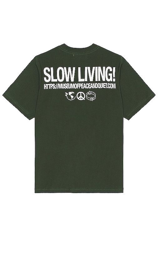 Museum Of Peace And Quiet Slow Living T-shirt In Forest