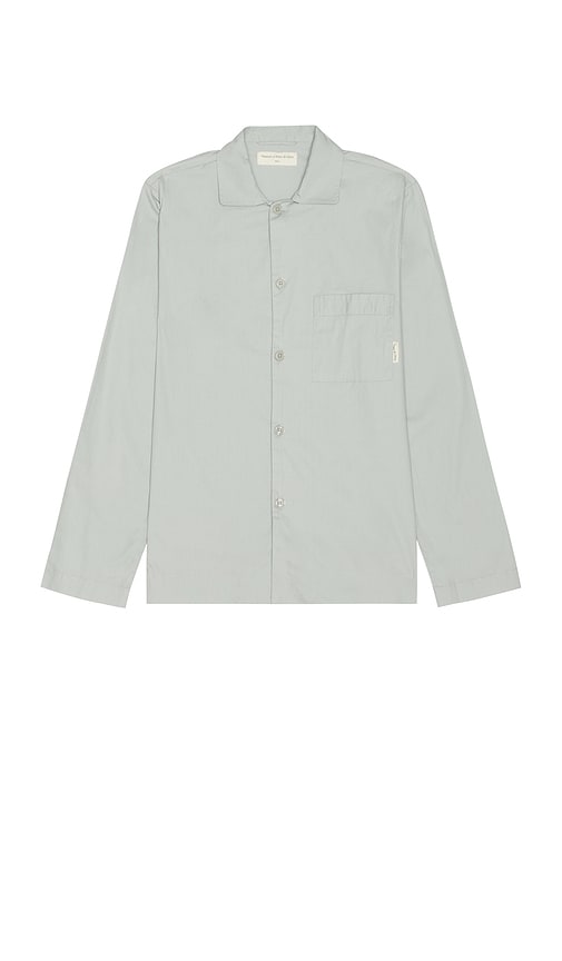 Shop Museum Of Peace And Quiet Lounge Pajama Shirt In 天蓝