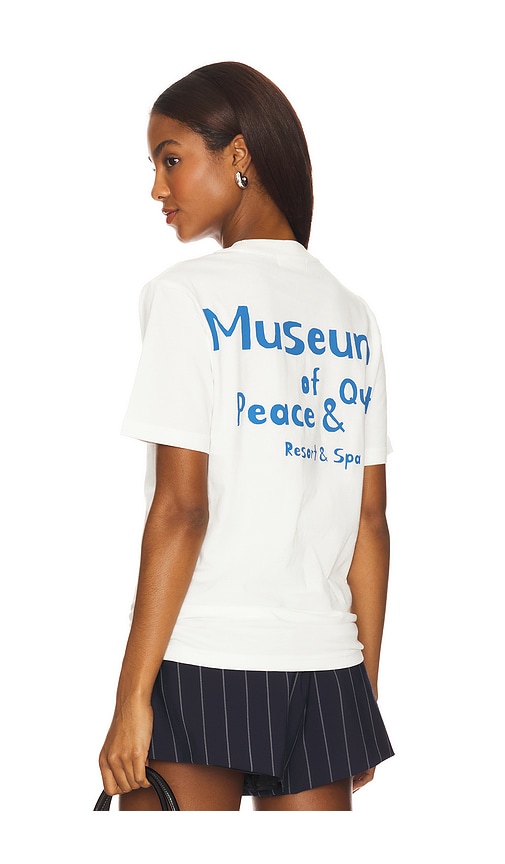 Museum of Peace and Quiet Mopq Resort Tee in White