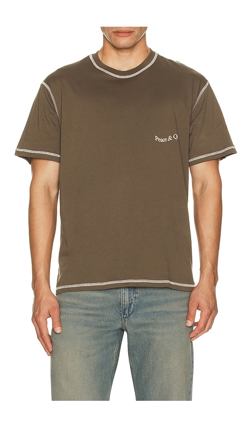 Museum of Peace and Quiet Wordmark Reverse Stitched T-Shirt