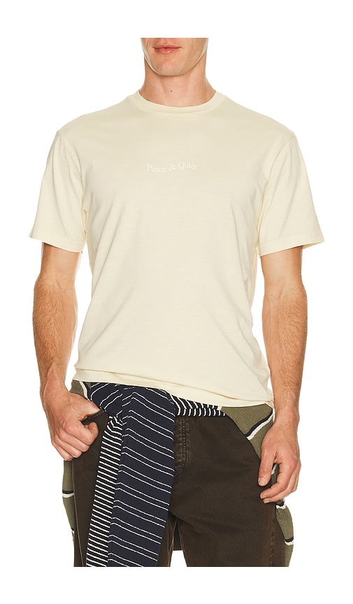 Museum of Peace and Quiet Wordmark T-Shirt en White Taille XS Also en S M L XL1X 54 €