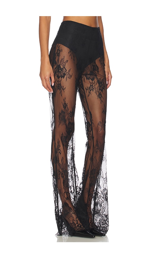 Muma World Laced Tailored Pant In Black