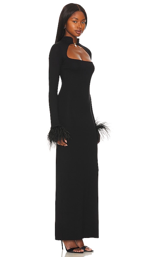 Shop Manurí Cindy Dress In Black