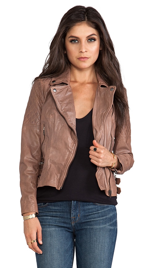 Rokel Quilted Biker Jacket