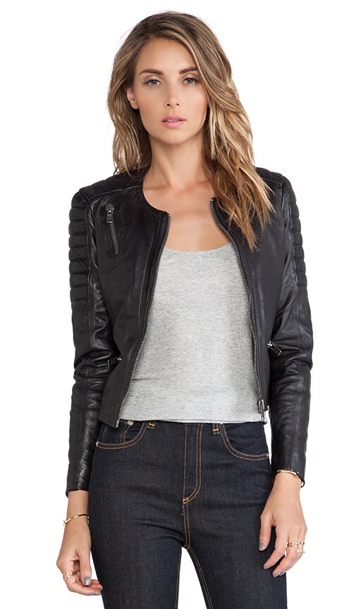 Tescino Collarless Biker